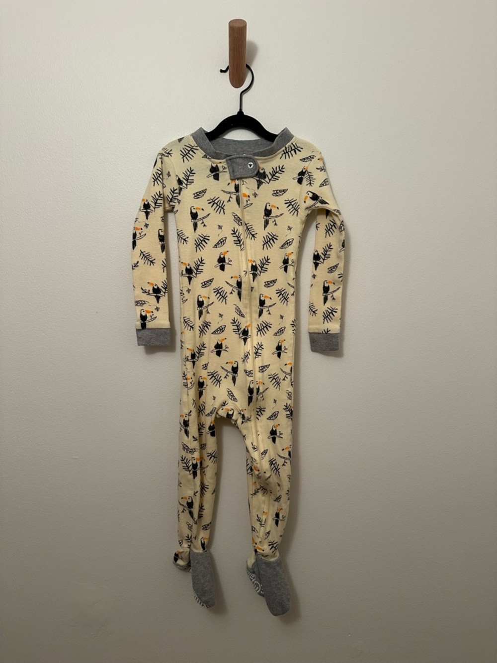 Burt’s Bees 24m Toucan Organic Cotton Footed Pajamas